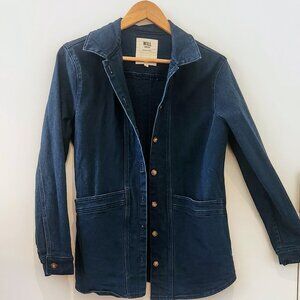 Sezane will jacket in Indigo